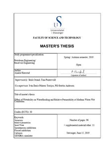 Master S Thesis